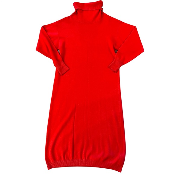 CHANEL Vintage Cashmere Turtleneck Dress - Picture 7 of 9